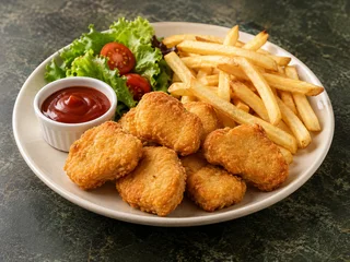 Crispy Chicken Nuggets Set