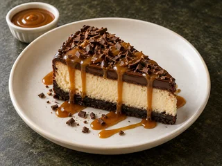 Chocolate & Caramel Cheesecake