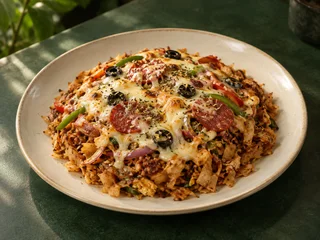 Loaded Cheese Pizza Kottu