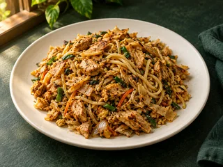 Noodles Chicken Kottu