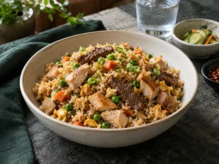 Mixed Meat Fried Rice
