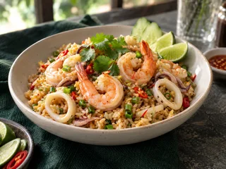 Thai Seafood Fried Rice