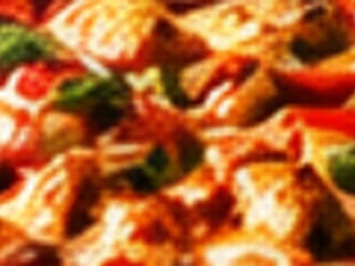 Chicken Devilled Pizza