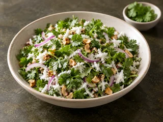 Coriander and Coconut Salad