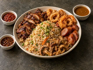Mongolian Rice Family Combo